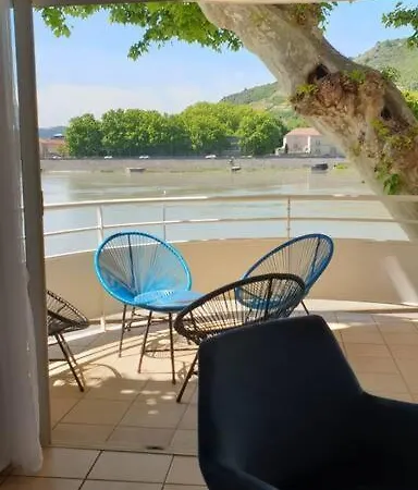 Apartman Blue**** Vue Exceptionnelle Sur Le Rhone *